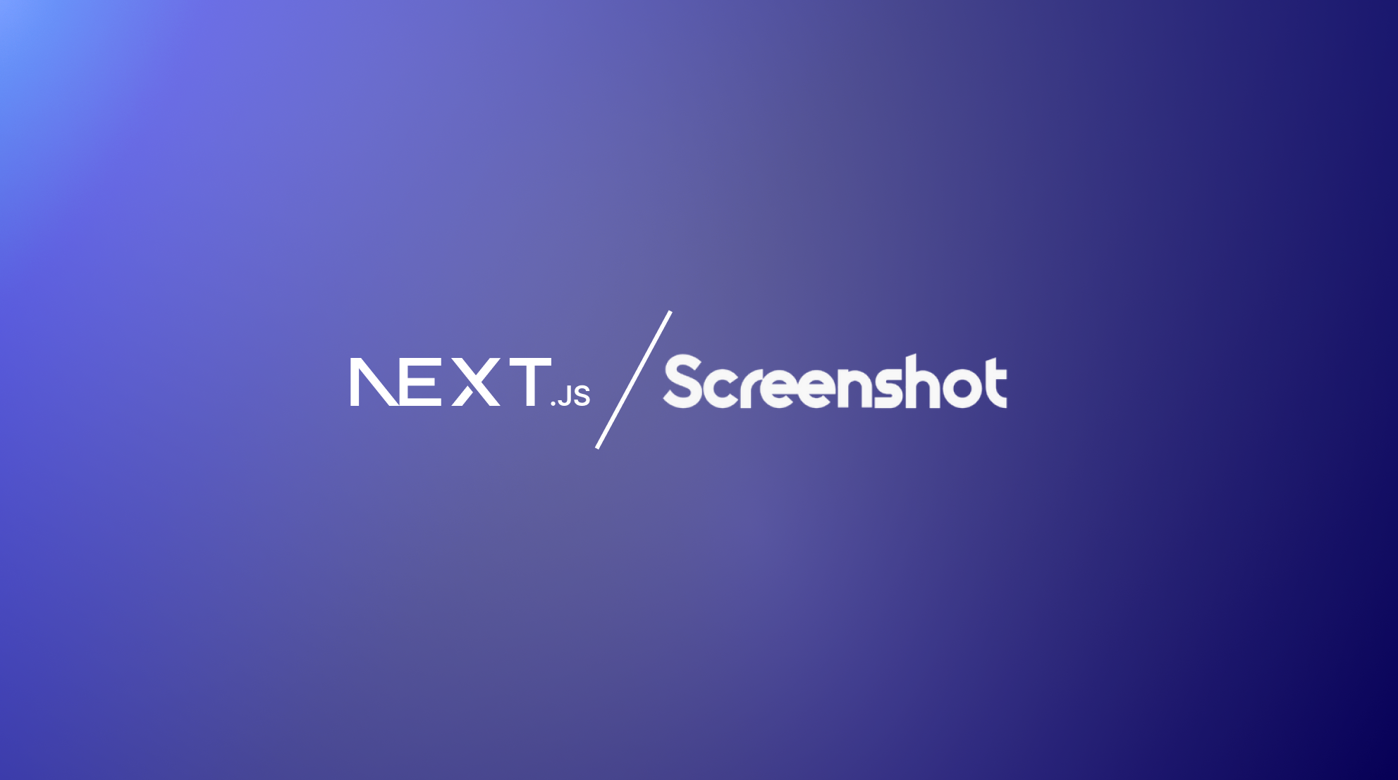 Build a Next.js App to Capture Website Screenshots with ScreenshotAPI.net